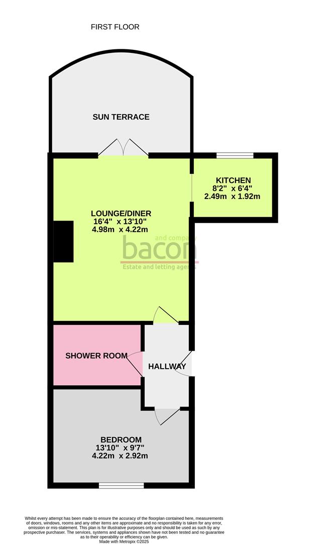 Floor Plan | Flat | Grove Lodge, Broadwater, BN14 | Sold - Subject to Contract